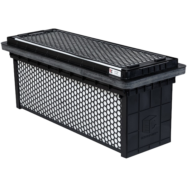 Engine Air Filter, Rectangular, 10-1/2" H